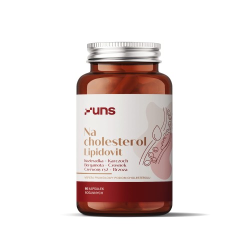 UNS - Na Cholesterol Lioidovit - 60 kapsułek  be-effective