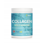 Wish Pharmaceutical - KOLAGEN Rybi WildMarine w Proszku 10 000mg Kwas Hialuronowy MSM Wit. C 400g