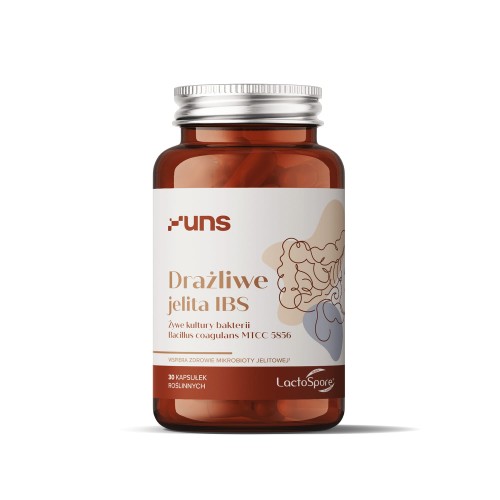 UNS - Na Drażliwe Jelita IBS - 30 kapsułek be-effective