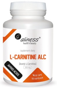 Aliness - L-Carnityne ALC 500 mg x 100 Vege caps.