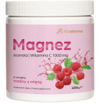 AltoPharma - Cytrynian Magnezu Malina-Mięta -  w proszku 400g