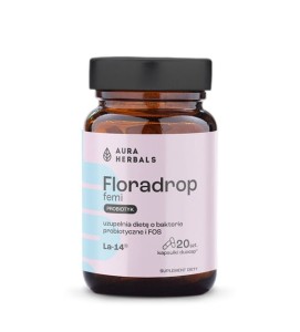 Aura Herbals - Floradrop Femi - Probiotyk - kapsułki 20 szt.