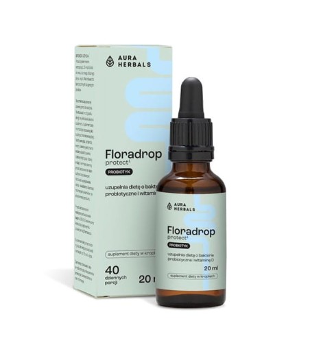 Aura Herbals - Floradrop Protect - Probiotyk - krople 20 ml be-effective