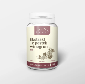 Ekstrakt z pestek winogron OPC kapsułki 300 mg-  Nanga - Serce 100 kaps.