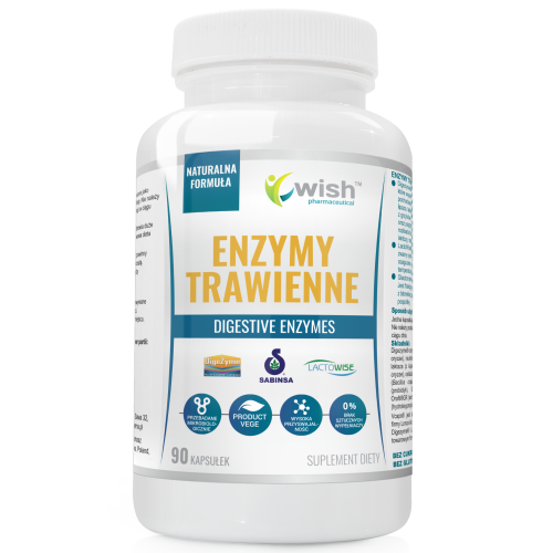 ENZYMY TRAWIENNE DIGESTIVE ENZYMES DigeZyme® 90 kapsułek be-effective
