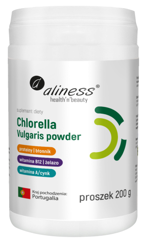 Aliness - Chlorella Vulgaris powder 200 g be-effective