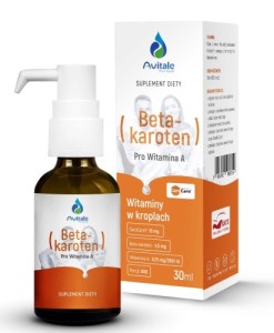 Avitale - Naturalny BetaKaroten CaroCare® 4,5 mg (Prowitamina A) x 30 ml