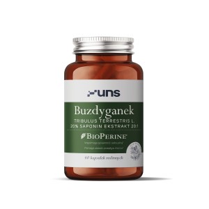 UNS -  Buzdyganek  + Bioperine - 60 vege kaps.  