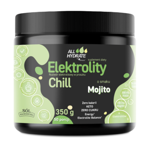 ALLHydrate - Elektrolity CHILL smak Mojito 350g - 50 porcji