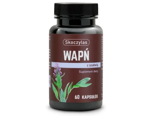 Skoczylas - WAPŃ z szałwią - 60 kaps be-effective