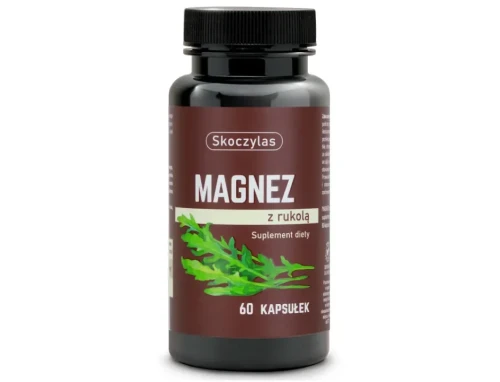 Skoczylas - MAGNEZ z rukolą - 60 kaps be-effective