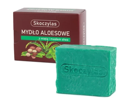 Skoczylas - MYDŁO aloesowe z miętą i masłem be- effective