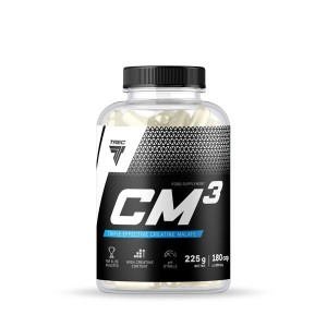 TREC - CM3 - Jabłczan Trikreatyny -  180 kapsułek