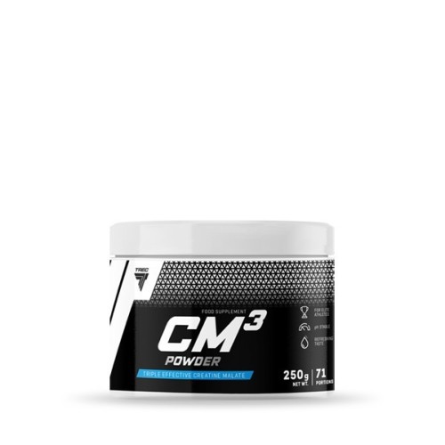 TREC - CM3 POWDER - Jabłczan kreatyny w proszku 250g - JAR PINK GRAPEFRUIT be-effective