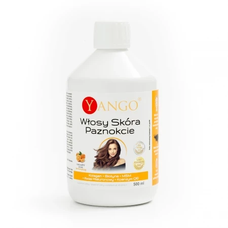 Yango - Włosy Skóra Paznokcie - Multiwitamina - 500 ml be-effective