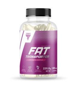 TREC  - FAT TRANSPORTER - kompleks składników lipotropowych - 180 cap 