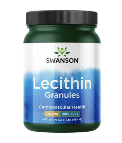 SWANSON - 100% Lecytyna - granulki 454g  be-effective
