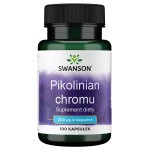 SWANSON - Chrom pikolian 200mcg 100kaps.