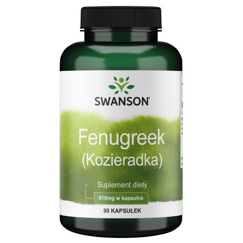 SWANSON - Fenugreek (Kozieradka) 610mg 90 kaps be-effective