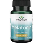 SWANSON -  Melatonina 1mg 120 kaps