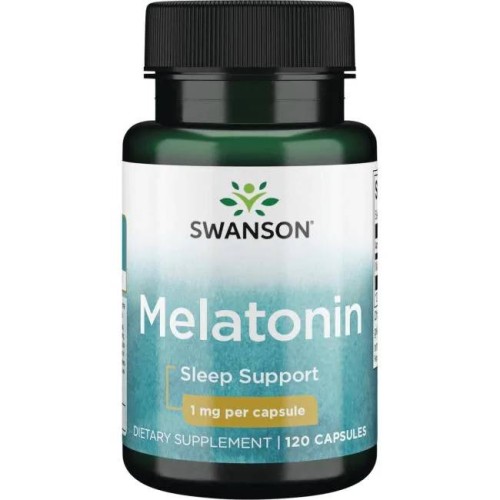 SWANSON - Melatonina 1mg 120 kaps be-effective