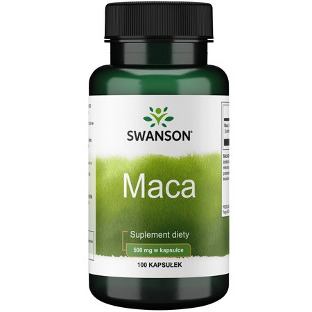 SWANSON - Maca 500mg - 100 kaps be-effective