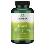 SWANSON - Kwas kaprylowy 600mg - 60 kaps