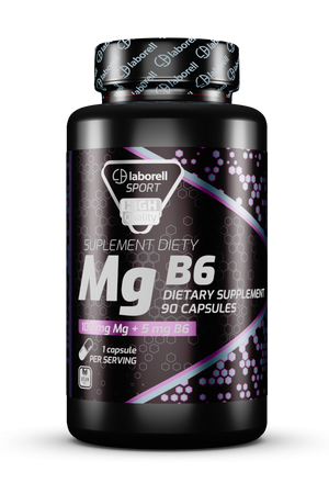 Laborell - Magnez+B6 90 kapsułek be-effective