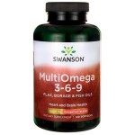SWANSON -  Multiomega 3-6-9 - 120 kaps 