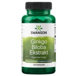 SWANSON - Ginkgo Biloba ekstrakt 60 mg - 120 kaps