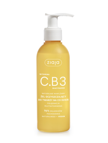 ZIAJA - Żel oczyszczający do twarzy na co dzień - 190ml be-effective