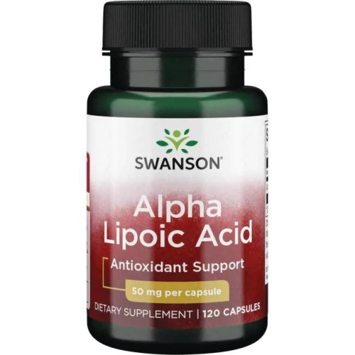 SWANSON ALA 50mg 120kaps. be-effective