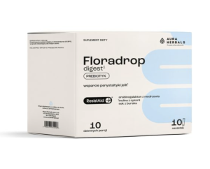 Aura Herbals - Floradrop digest, prebiotyk, saszetki 10 szt.
