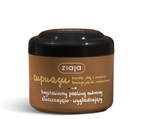 ZIAJA - CUPUACU krystaliczny peeling cukrowy złuszczająco-wygładzający - 200ml be-effective