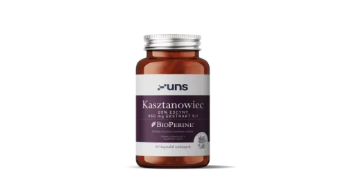 UNS Kasztanowiec + Bioperine 60 vege kaps. be-effective