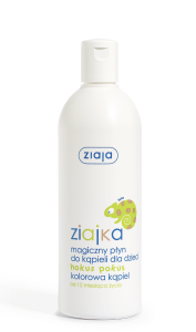 ZIAJA  - Magiczny płyn do kąpieli dla dzieci hokus pokus kolorowa kąpiel - 400ml