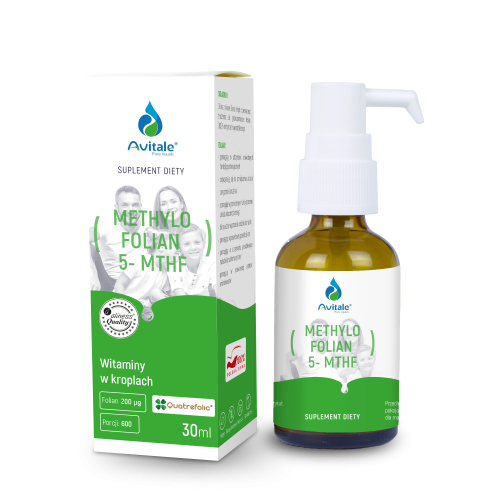 Avitale - MethyloFolian (Quatrefolic) 5- MTHF 200 µg - 30 ml  be-effective