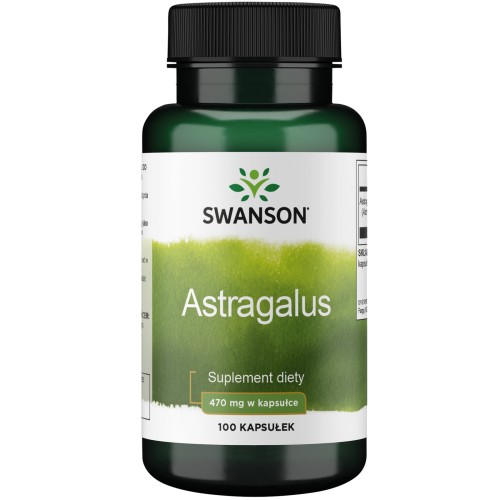 SWANSON Astragalus 470mg 100 kaps be-effective
