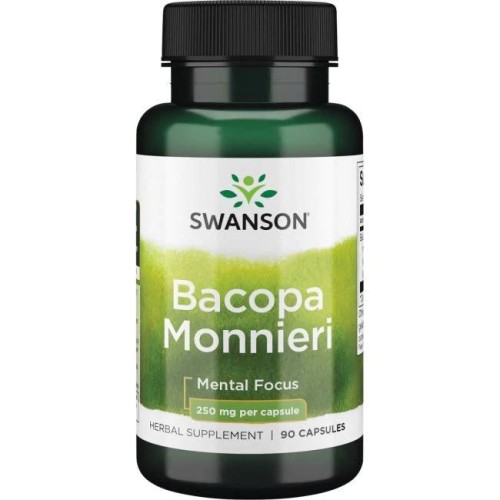 SWANSON Bacopa Monniera BaCognize extr. 90kaps be-effective
