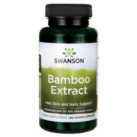 SWANSON Bamboo ekstrakt 60kaps be-effective