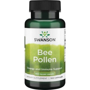 SWANSON Bee Pollen (pyłek pszczeli) 400mg 100kaps