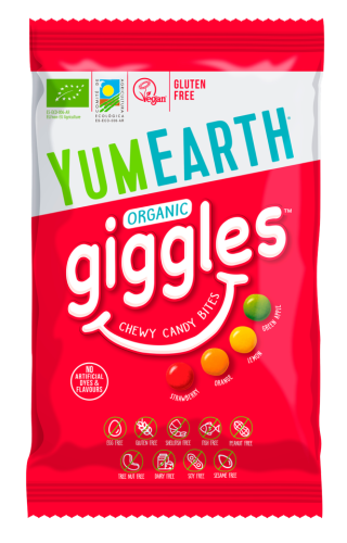 YumEarth - Draże miękki EKO (Giggles) 40g be-effective