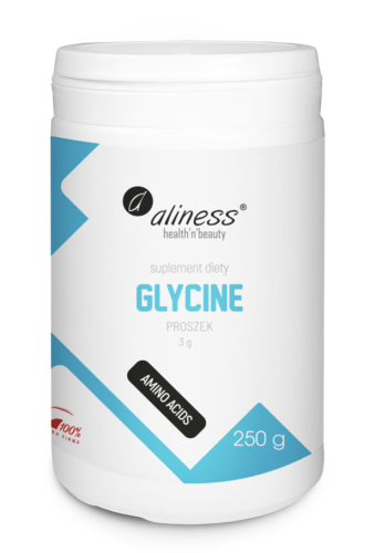 Aliness - GLYCINE 250 mg (proszek) be-effective