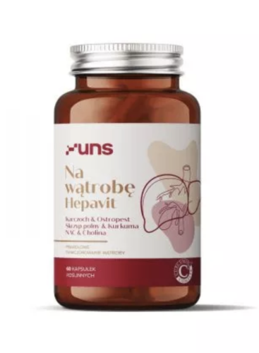 UNS - NA WĄTROBE HEPAVIT (60 kaps. vege) be-effective
