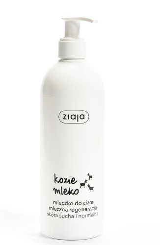 ZIAJA - KOZIE MLEKO Mleczko do ciała 400ml be-effective