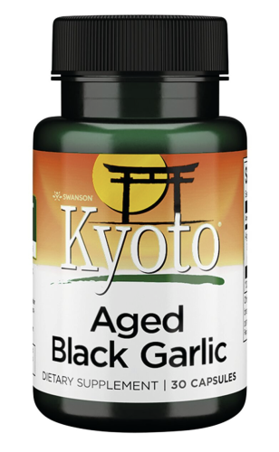 SWANSON Aged Black Garlic 30 kaps. be-effective