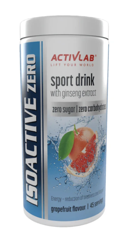Activlab - Isoactive Zero - grejpfrut 225g. be-effective