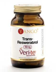 Yango - Trans resveratrol Veri-te - 90 kapsułek