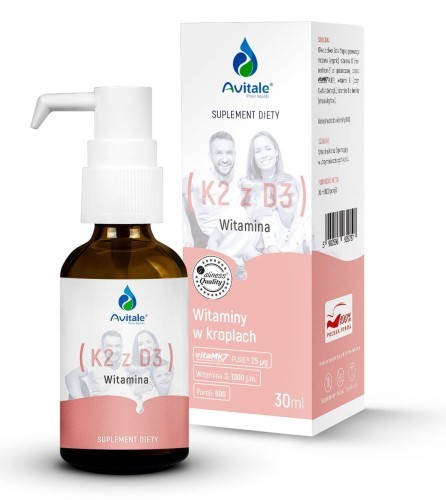 Avitale - K2 z D3 x 30 ml be-effective