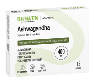 Biowen - Ashwagandha Biowen - 15 kapsułek - blistry